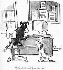 On the Internet, No one knows you're a dog
